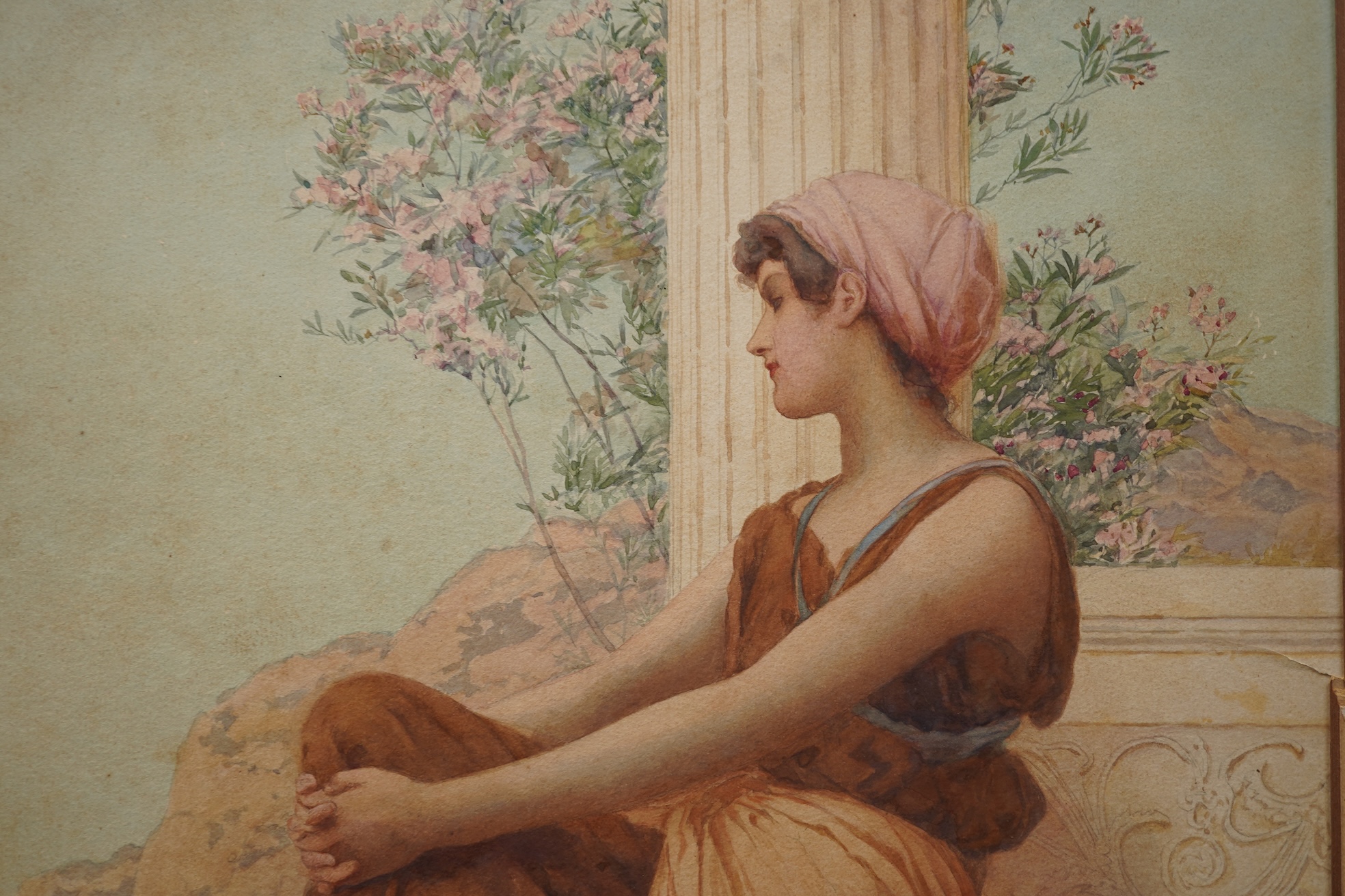 Henry Ryland RI, (1856-1924), 'Reverie'